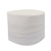 데코 소품컬러 크레이프 종이 롤 접기 주름 공예 꽃 선물 포장지, 08 WHITE