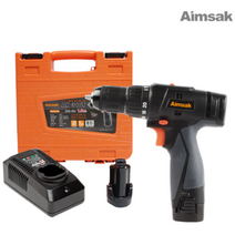 아임삭 AIMSAK AH310T 충전 임팩트 해머 드릴 드라이버 10.8V 1.5AH 배터리 2개 풀세트, 1개