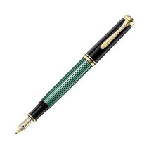 일본직배송 펠리칸 M400 수베란 만년필 그린, ペン先b 太字, Single Item
