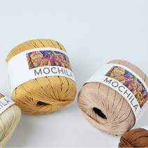 모칠라(50g)가방뜨기 블랭킷뜨기, 33 샌드베이지, 1개