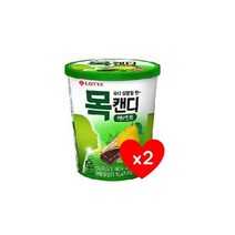 롯데 목캔디 허브 122g 2개 심심풀이 사무실간식 탕비실사탕 유아간식 군것질 졸음방지, 5개