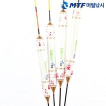 화이트 레드 민물 올림찌 민물찌 봉돌포함, 35cm