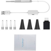 otoscope 의료 wifi 귀 범위 내시경 3.9mm otoscopio 디지털 귀지 클리너 카메라 귀 코 치과 검사, 3 in 1 검이경, 01 3 in 1 otoscope, 01 3 in 1 otoscope