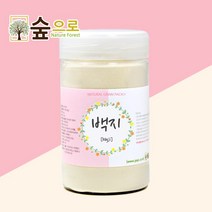 숲으로허브 천연곡물팩 백지가루 통 110g, 1개, 1개