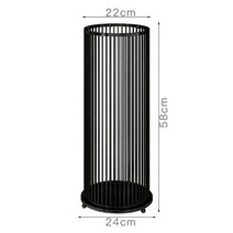 카페 우산 꽂이 업소용 디자인 가정 용품 가구 보관 선반 파라솔 홀더 호텔 사무실 버킷, 검은색, Black, 없음