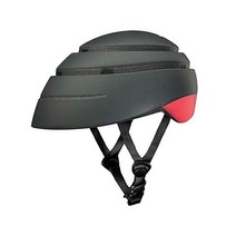 클로스카 남녀공용 성인 헬멧 루프 접이식, Black / Coral, L