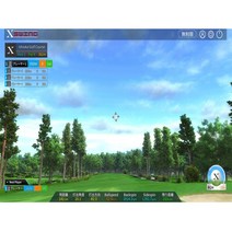 스카이트랙 전용 스크린골프 프로그램 SKYTRAK xswing ver3 스크린게임프로그램 가정용스크린골프 개인스크린골프 스크린골프연습, Xswing Ver3 코스 32개