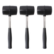 고강도 스틸 고무망치 3개입(400g*250mm*3P), 3개