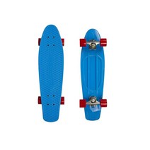 MoBoard 68.6cm(27인치) 그래픽 컴플리트 스케이트보드 블루 카모, 27 inch