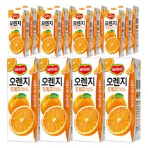 델몬트 드링크 오렌지, 190ml, 52개
