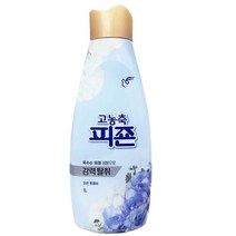 피죤 고농축 리치퍼퓸 섬유유연제 블루비앙카 본품, 1L, 10개