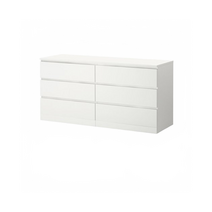 이케아 MALM 말름 6칸 와이드 서랍장