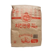 J1513/백설 치킨전용믹스매운맛5kg, 백설 치킨전용믹스(매운맛)5kg