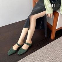 셀러허브 패션 [에피소드블랑] 여성 가을 스웨이드 뮬 블로퍼 1.5cm