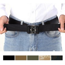 내구성 우수 벨트 코브라 군용벨트 작업복 요대 버클 남자혁대