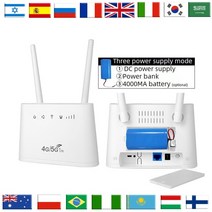 lte라우터 와이파이라우터 유심라우터 B311 유럽 아프리카 아시아 잠금 해제 4000mAh 무선 CPE LTE 모뎀 US, CHINA_Africa Version | 미국 플러그