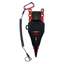 낚시 플라이어 가위 전문 편안한 그립 후크 리무버, 기타, 알루미늄 합금, 3홀 레드