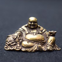 Maitreya 부처님 조각 수집 가능한 중국 황동 절묘한 작은 동상, 한개옵션0