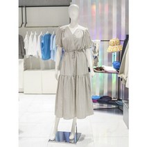 ab.f.z [ab.f.z] 헤링본 패턴 원피스 (AAW5HO46G)