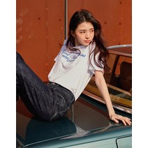 지오다노 NEW 한소희 슬림 스트레이트 데님 413532 3칼라