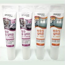 (주)GS모아 하우징 향균 홈 실리콘 튜브형-100ml 바이오E-7100 비초산E-7000, 하우징실리콘E-7000 백색