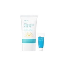 식물나라 산소수 가벼운 비건 징크 무기 선 크림 50ml+모공딥폼15ml (랜덤샘플증정)