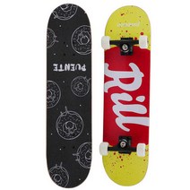 롤러 PUENTE 4 륜 더블 틸트 스케이트 보드 초보자용 메이플 청소년 성인 브래킷, 05 as picture