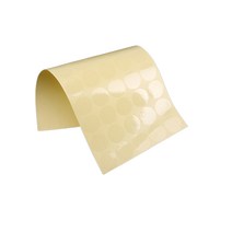 [10개 1장] 투명 원형 라운드 스티커 청첩장 포장 무지 스티커 2cm 2.5cm 20mm 25mm, 01. 2cm 10개(1장)