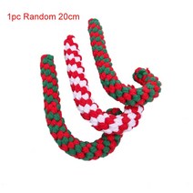 1PC 애완 동물 강아지 장난감 만화 동물 개 씹기 완구 내구성 꼰 물린 저항하는 강아지 MOLAR 청소 치아 코튼 밧줄 장난감, Crutch|Free Size