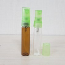 스윗바틀 향수공병, 10개, ③5ml 갈색유리병/그린캡