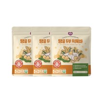 [또또맘] 탱글두부떡묵바 200g(40g x 5개) x 3팩, 단품