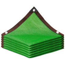 캐노피 천막 모기장 타프 어닝 침대 캐노피 블랙 HDPE 그늘 메쉬 UV 보호 전망대 캐, 01 green