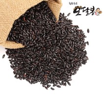 힘찬농부오달봉 2022년산 햇곡 국산 찰흑미, 1포, 1KG