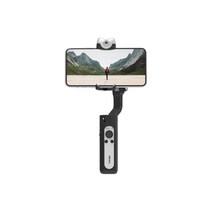 넥스트 NEXT-V2 360도 오토 트레킹 팔로우캠 AI카메라 미니 짐벌, 블랙