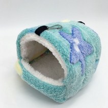 실내 대형 애완동물 새장 새장 앵무새 코튼 둥지 미니 하우스 앵무새 둥지 budgie, 초록, s 8x8cm 미니