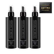 [서울화장품] 볼륨바이태양 헤어스프레이 헤어픽서 남자 헤어볼류머 머리고정, 3개, 200ml
