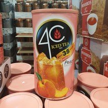 4C 아이스티 믹스 복숭아 2.34KG 분말 코스트코, 2.34KG X 2