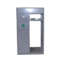 주유소휴지통 850cm 화재 분리수거통 소화전 보관함, 그레이  화이트 850 400 400