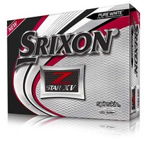 Srixon 스릭슨 Z Star 6 XV 골프공 (1다스) 퓨어 화이트, Pure White
