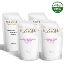 하이드레이팅 대용량 스킨 로션 900ml (리필) 남성용 여성용 리필 토너 호텔 펜션 모텔 수련원 캠핑장, 여성용 스킨
