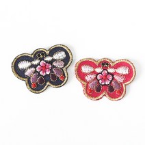 펠트친구 [펠트친구] 나비전통자수[2042], 네이비