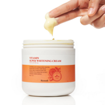 리코셀 제주산 레드향 비타민 슈퍼 미백 대용량 크림 500g (기능성 화장품 인증), 2개(1+1)