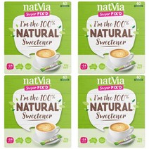 나트비아 스위트너 40스틱 4팩 Natvia