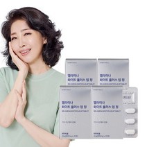 멜라미나 화이트 플러스 업 정, 4개, 30정