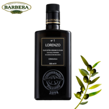 이탈리아생산 Barbera Lorenzo No1 올리브유 생식용 샐러드용 집사부일체 500ml 올리브오일, 로렌조#1