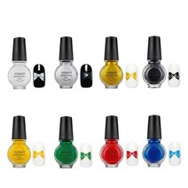 국산 코나드 네일아트 11ml 폴리쉬 8종 스템핑전용 프 젤 이미지 판 스탬, 1, (폴리쉬11ml)09그린, 본상품선택