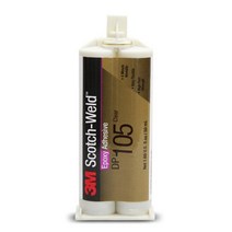 3M 에폭시 접착제 DP105 유연한 금속 플라스틱 유리 세라믹 복합체 투명 48.5ml, 01 DP105 Clear