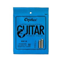 일렉기타 orphee rx 010-046 일렉트릭 기타 현 니켈 합금 초경량 장력 악기, RX15