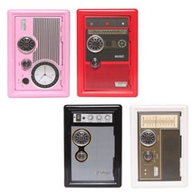 레트로 메탈 세이프 캐쉬박스 4종, 레드