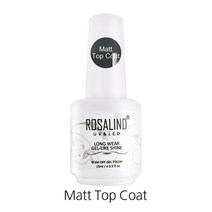 매니큐어 rosalind 15ml 베이스탑 코트 네일 젤 프라이머 매트 탑 코트 장식 꽃 diy 네일 아트 하이브리드 바니시